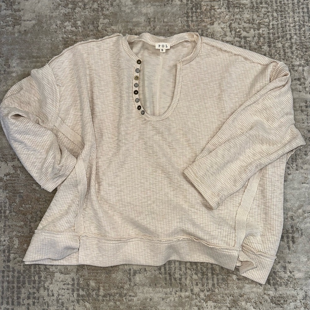 POL Women's Cream Top